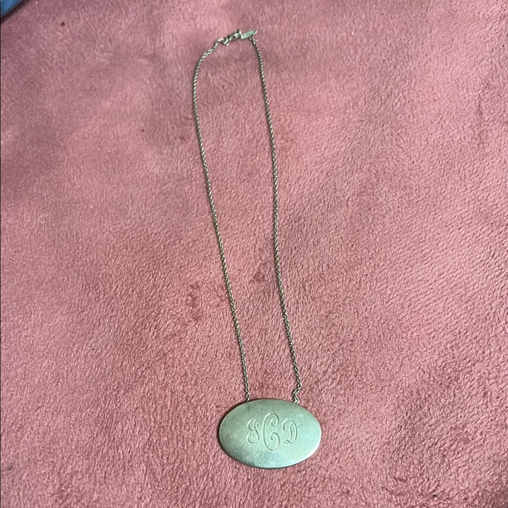 Tiffany & Co. Silver Necklace with Minimalist Design